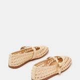 steve madden Melody Natural Raffia flat