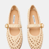 steve madden Melody Natural Raffia flat