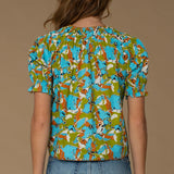 Elizabeth James Daisy Top Abstract