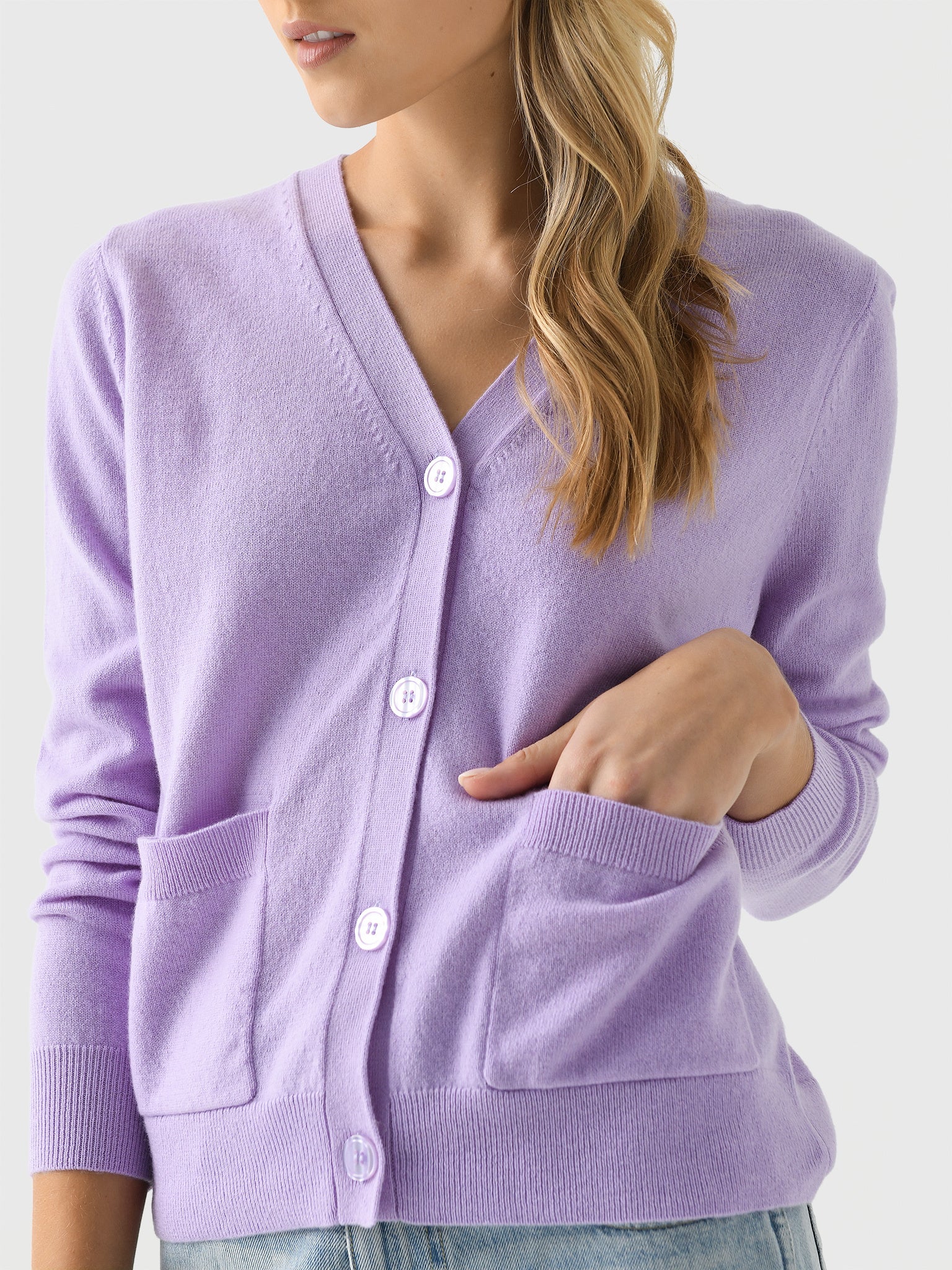 Women's The Pips Cardigan Lilac