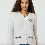 Gemma Cardigan Silver Fox