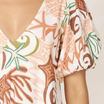 Isadora Mini Dress Koralli Print