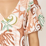 Isadora Mini Dress Koralli Print