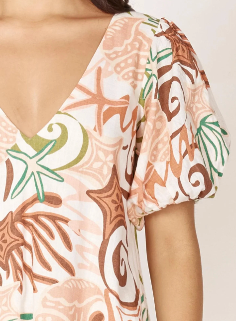 Isadora Mini Dress Koralli Print