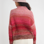 525 Valerie: Ombre Mockneck Pullover