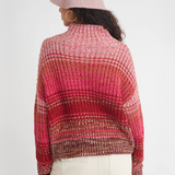 525 Valerie: Ombre Mockneck Pullover