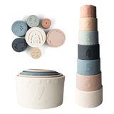 Ali + Oli Soft Silicone Large Stacking Cups