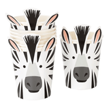 Talking Tables Zebra 8 Pack Party Cups