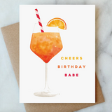 Abigail Jayne Aperol Spritz Card