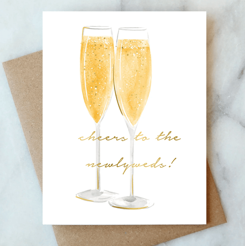 Abigail Jayne Newlywed Cheers Card