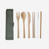 Reusable Bamboo Cutlery Set