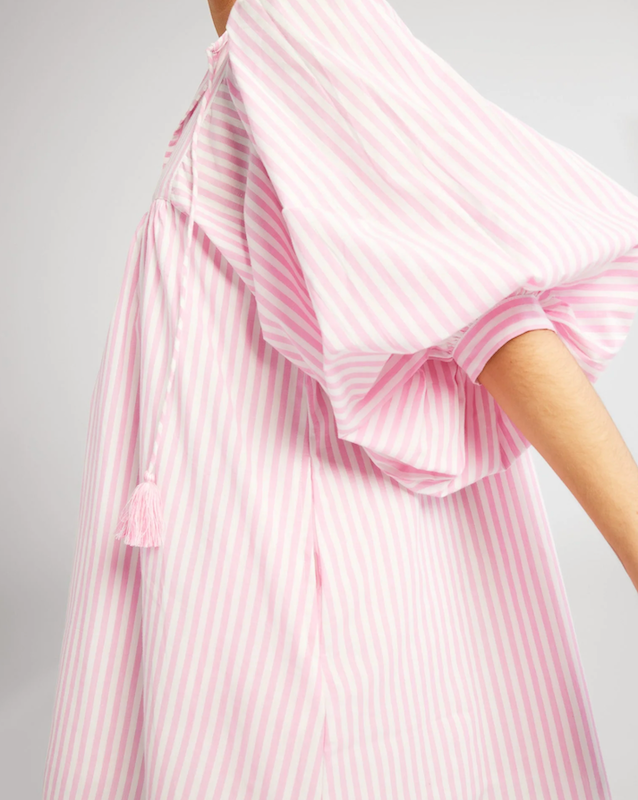 MILLE Daisy Dress Bubblegum Stripe
