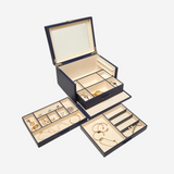 Brouk & Co. Riley 3 Tray Jewelry Box