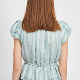 En Saison Charlee Blouse Teal