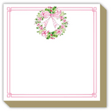 Roseanne Beck Holly Wreath Luxe Notepad