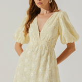 ASTR the Label Jaxine Dress Yellow