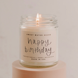 Happy Birthday Candle & Match Set