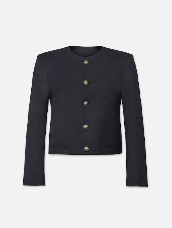 FRAME Button Front Jacket