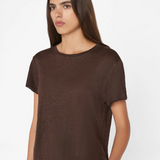 FRAME Easy True Tee Espresso