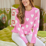 STS Blush Heart Sweater