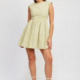 Amara Mini Dress Spring Green