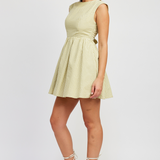 Amara Mini Dress Spring Green