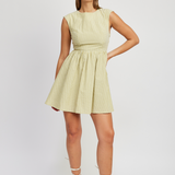 Amara Mini Dress Spring Green