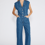 ETICA Denim Camden Jumpsuit Lagoonbay