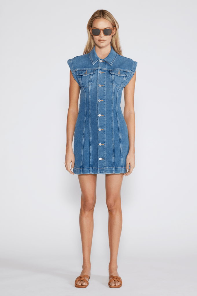 ETICA Gabriela Seamed Dress Coba KEEP Boutique ETICA Gabriela Seamed Dress Coba KEEP Boutique