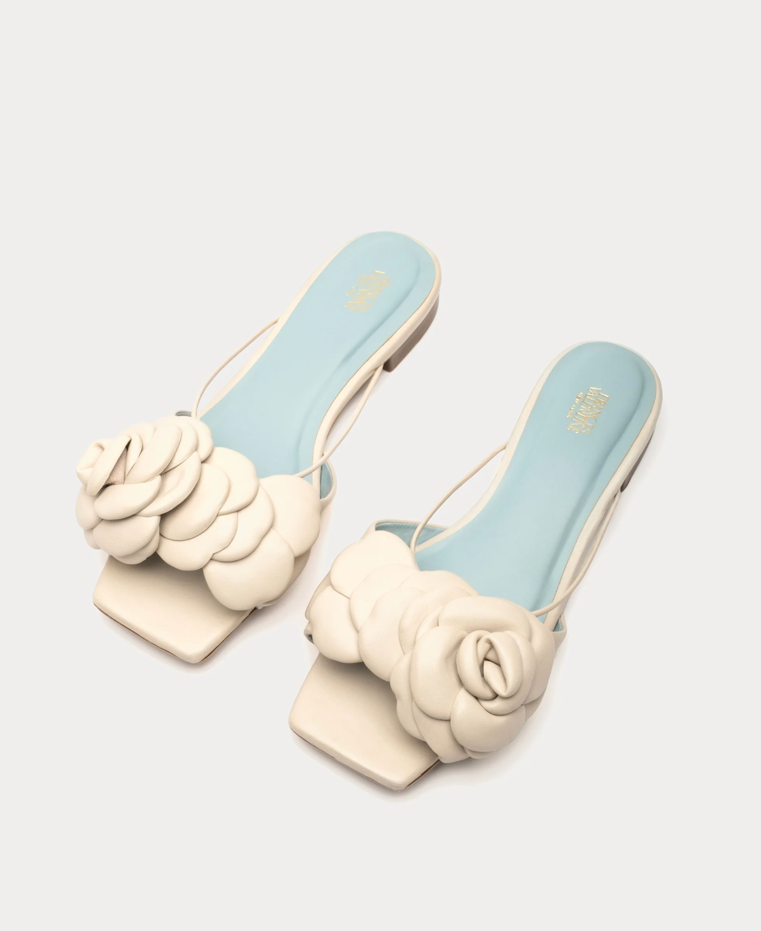 Frances Valentine Gardenia Sandal Oyster