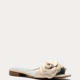 Frances Valentine Gardenia Sandal Oyster