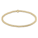 E Newton Classic Gold 2.5mm Bracelet