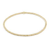 E Newton Classic Gold 2mm Bracelet