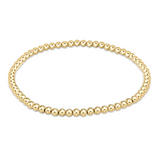 E Newton Classic Gold 3mm Bracelet