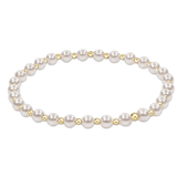 E Newton Classic Grateful 4mm Pearl Bracelet