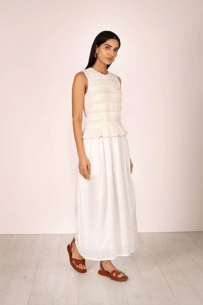 banjanan heather crochet dress BANJANAN by Caroline Weller | Versatile and unique, the Heather Crochet dress has it all