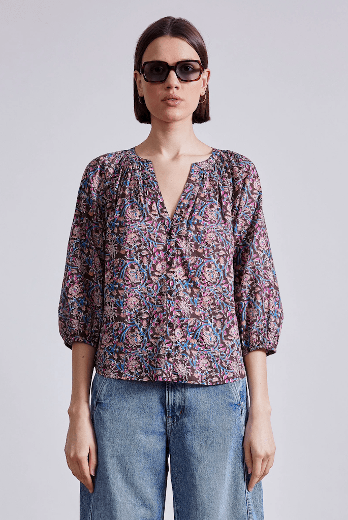 Apiece Apart Mitte Top Bella Floral