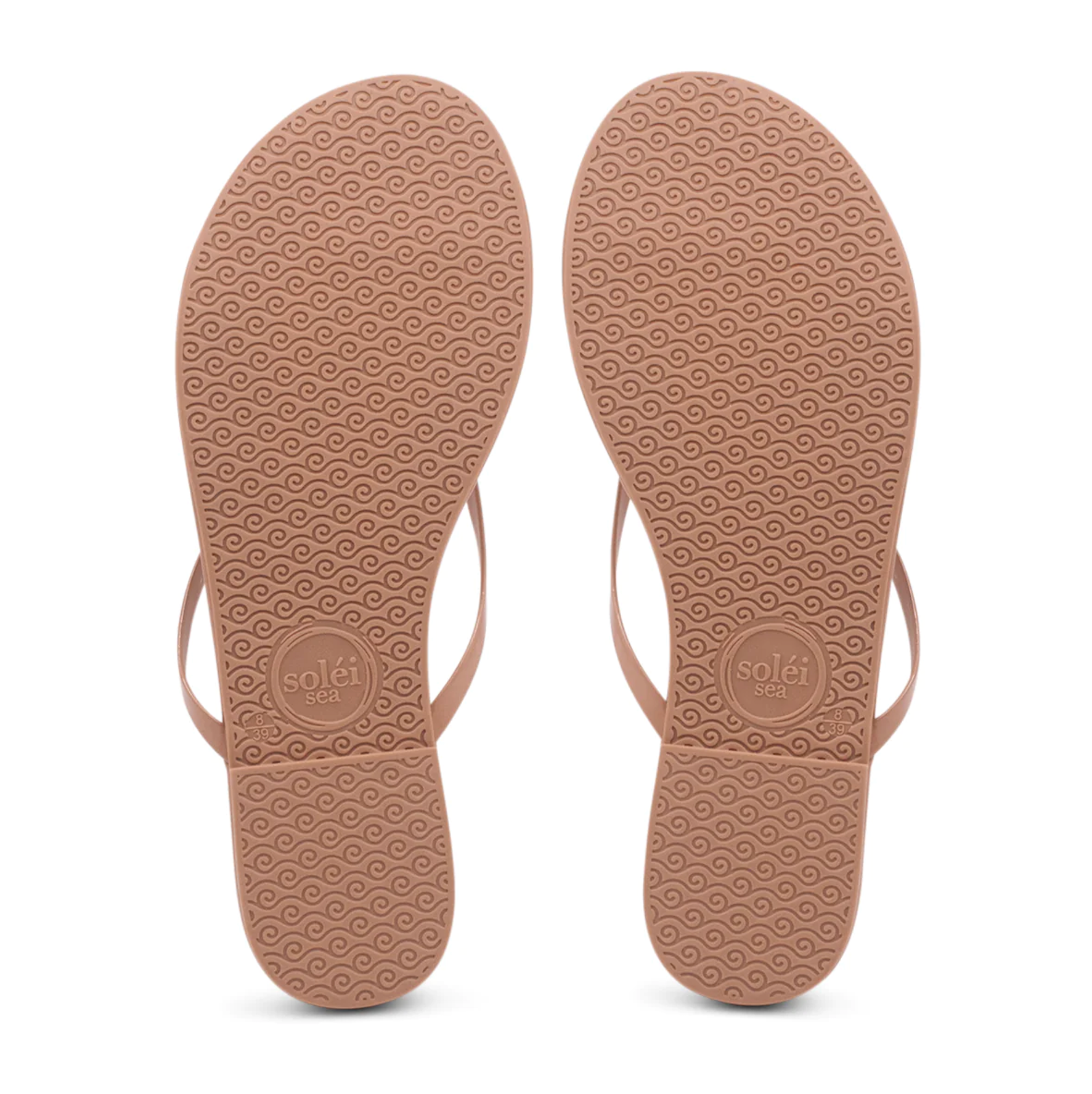 Solei Sea Indie Nude Patent Sandal