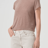 Adine Shrunken Tee Chai Heather