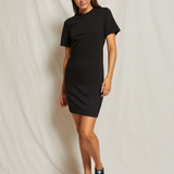 perfectwhitetee Tiegan Dress Black