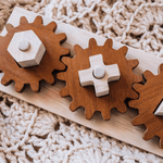 Wooden Gear Puzzle Toy