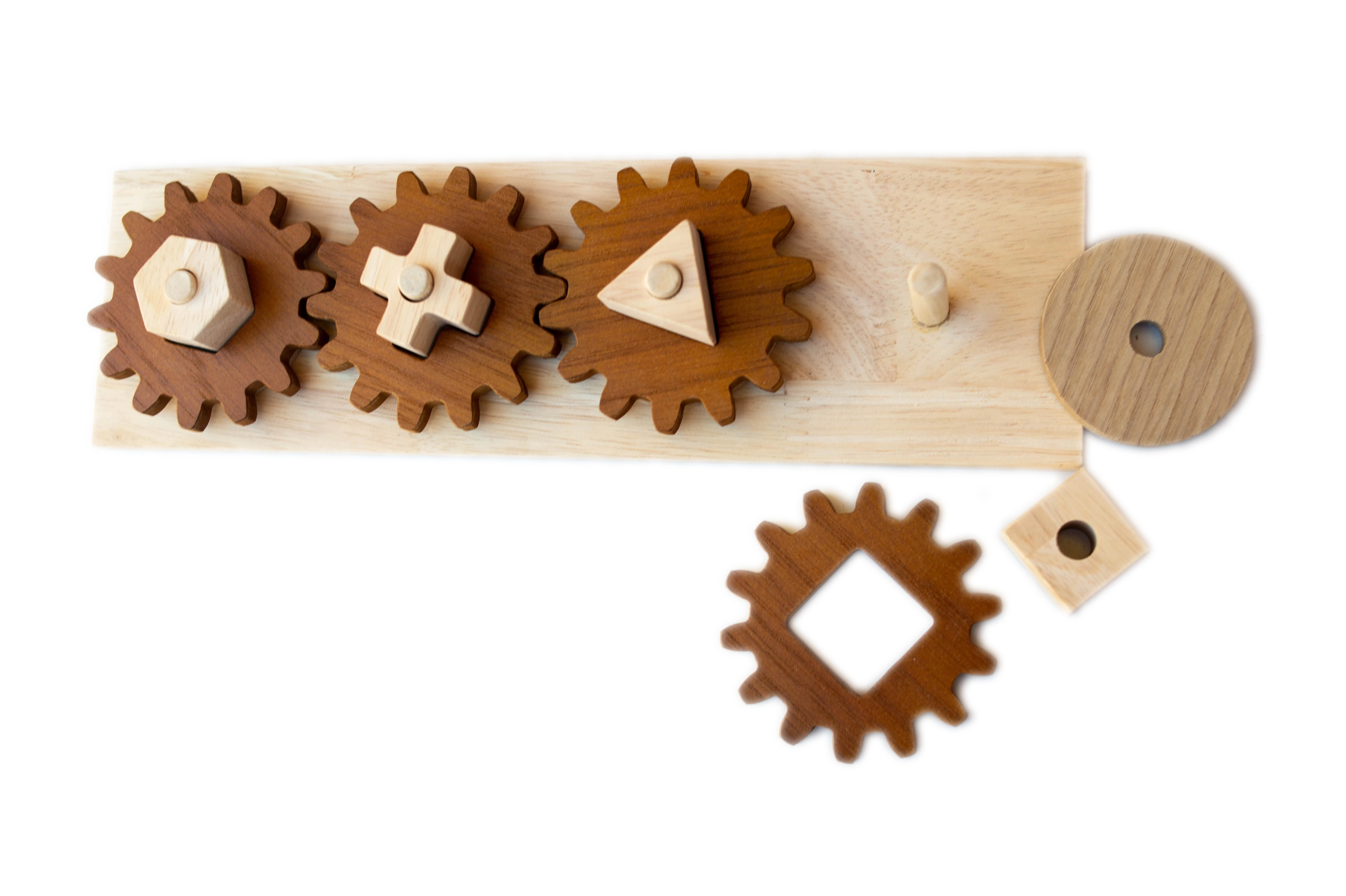 Wooden Gear Puzzle Toy
