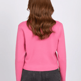 Eva Cropped Crewneck Cardi