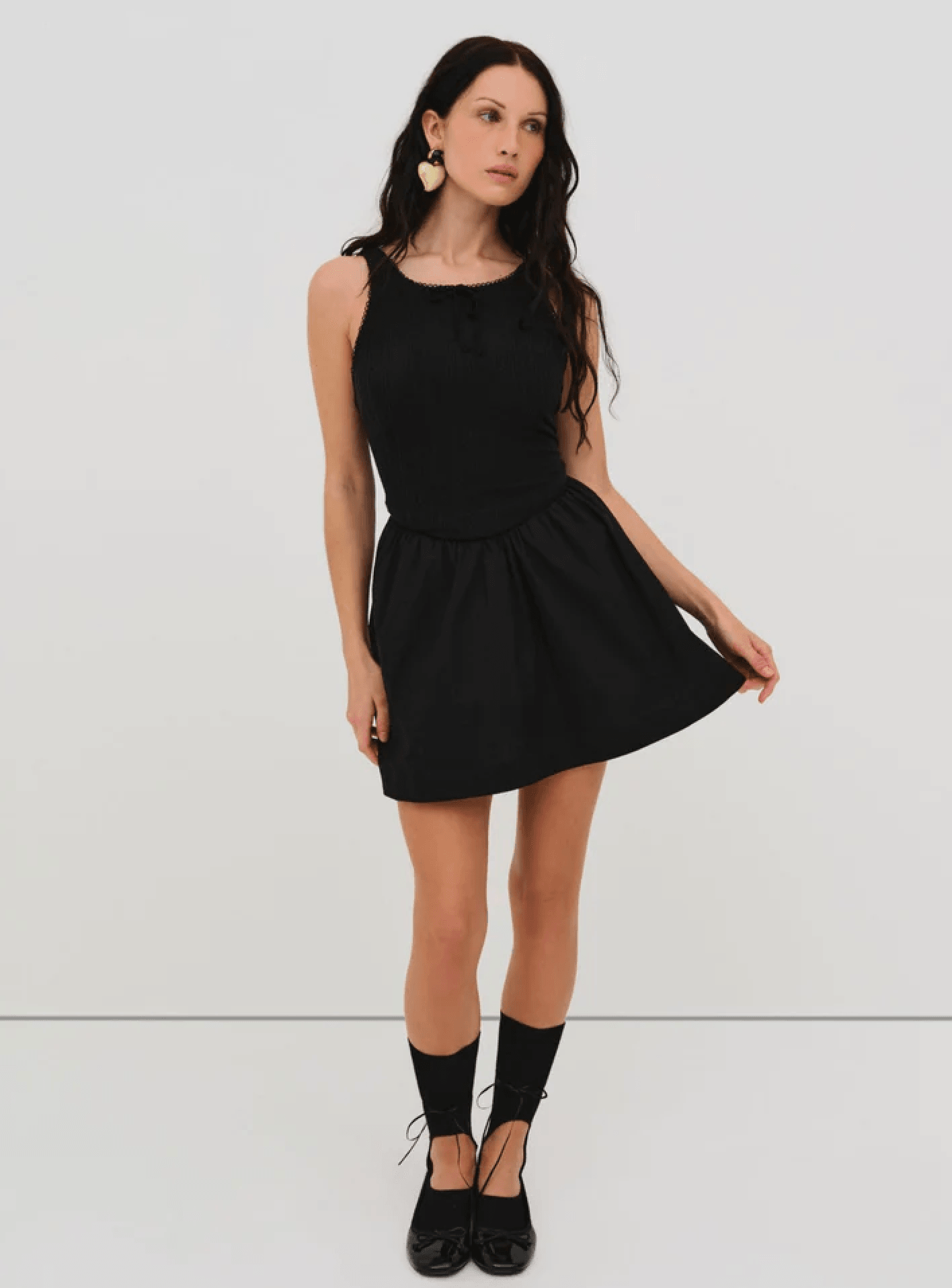 billie mini dress Billie V-Neck Lace Mini Dress