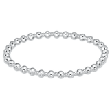 E Newton Classic Grateful 4mm Sterling Bracelet