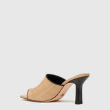 Louise Sandal Natural & Black