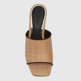 Louise Sandal Natural & Black