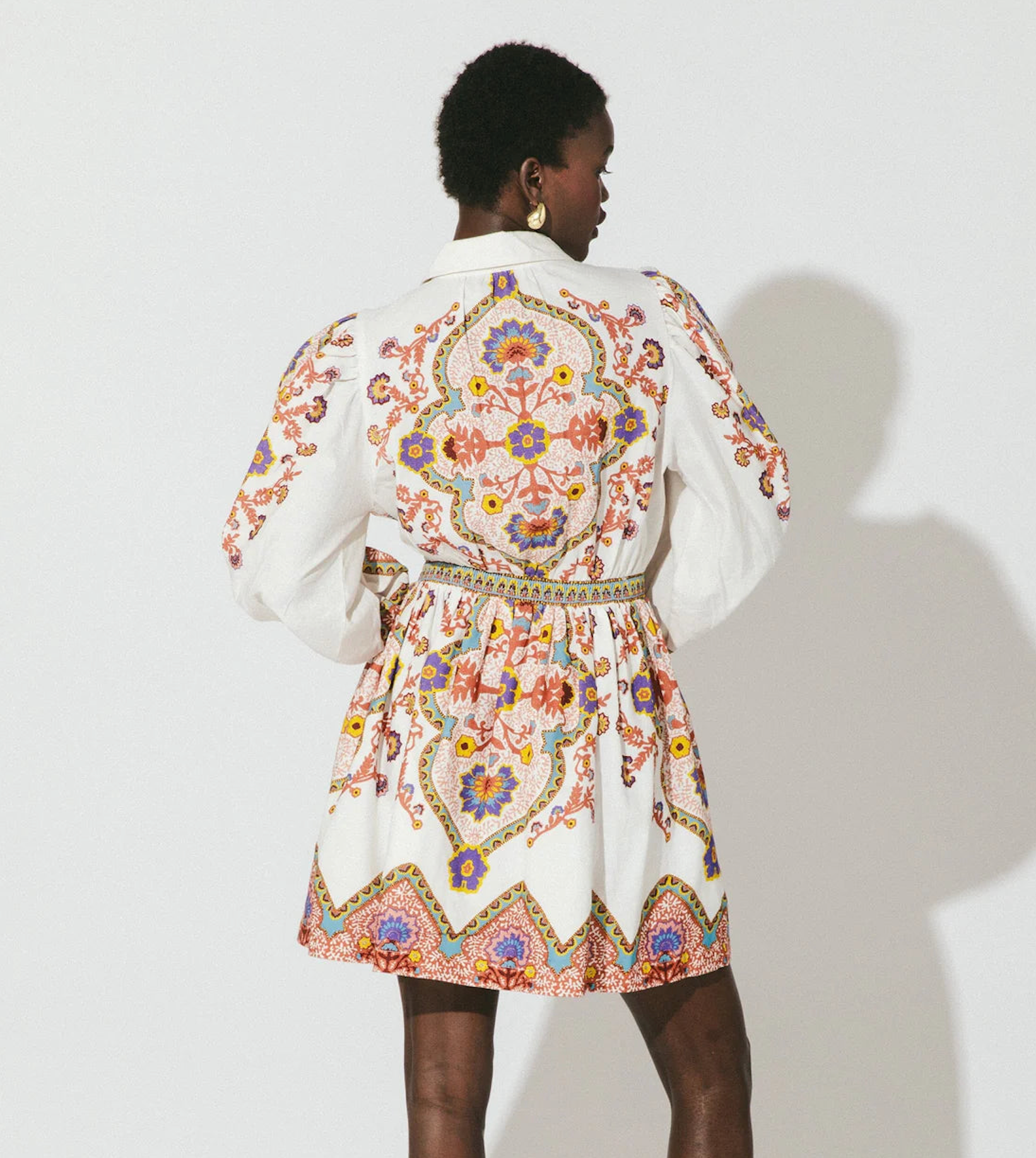 Cleobella Leigh Mini Dress Lagos Print