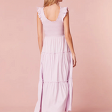 LoveShackFancy Chessie Dress Lilac Bloom