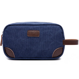 Canvas & Leather Dopp Kit